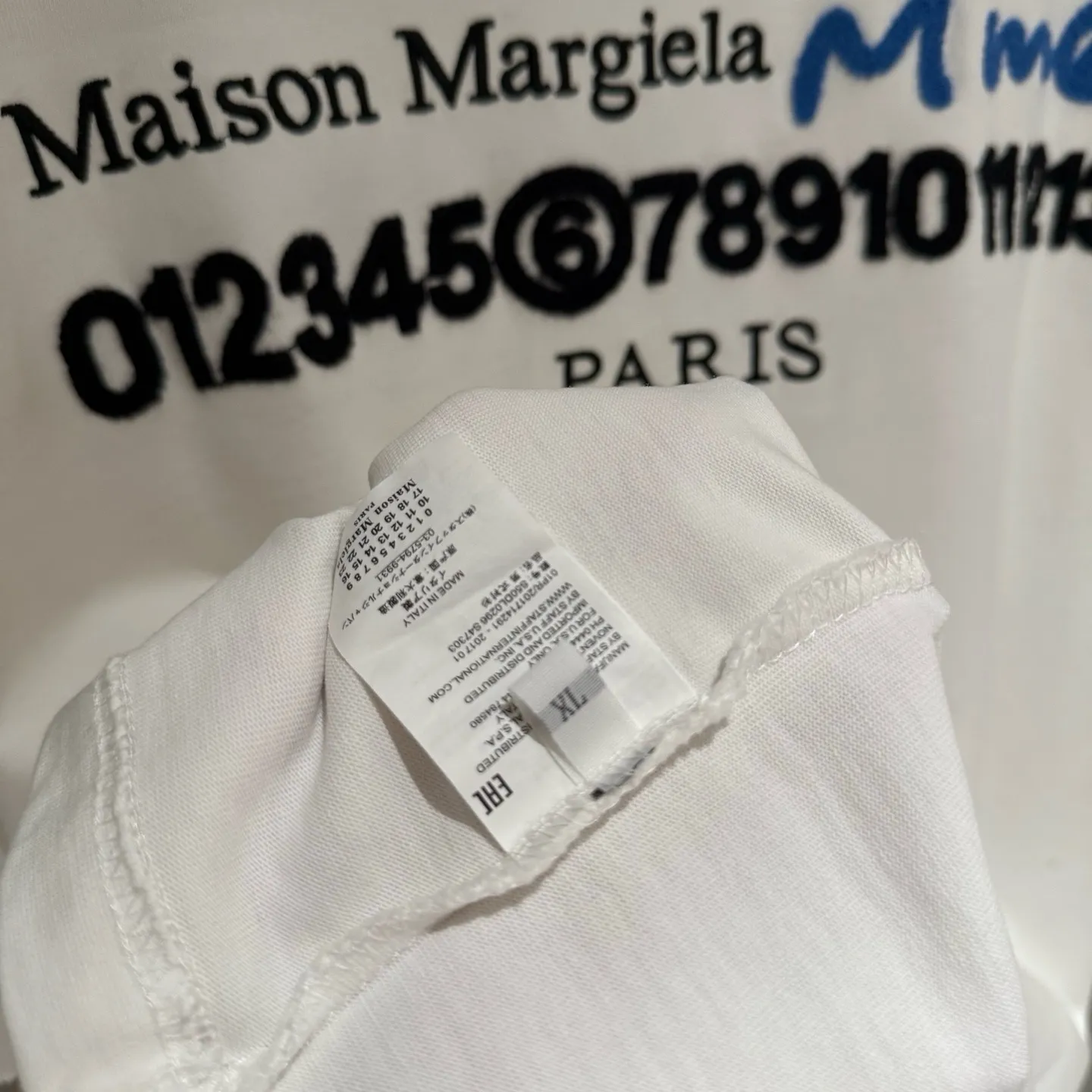 P120【 Quality】MM 6 New Arrival T 340 ：Black White 3 Sizes：S-2xl ：K 134